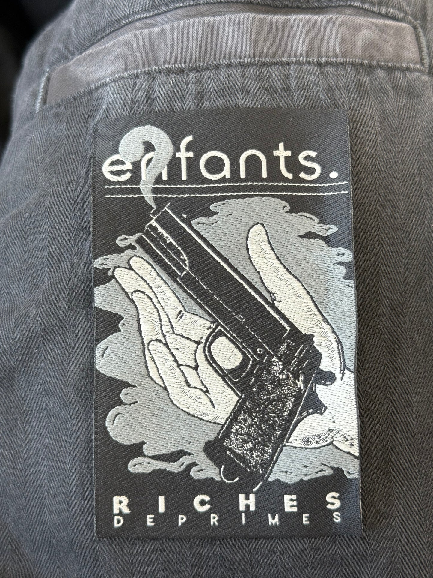 Enfants Riches Deprimes Black & White Enfant en Chaine Track Jacket