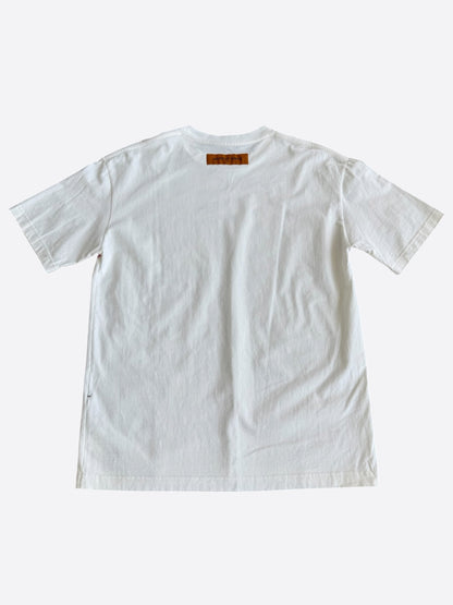 Louis Vuitton White Graffiti Logo T-Shirt