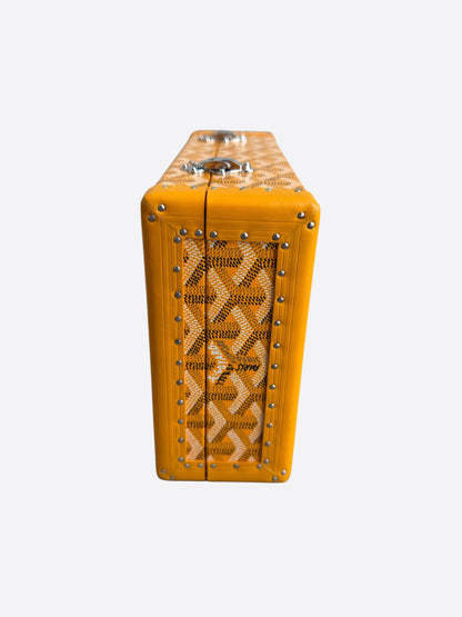 Goyard Yellow Vendome Jewellery Case