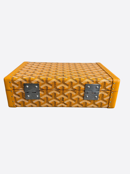 Goyard Yellow Vendome Jewellery Case