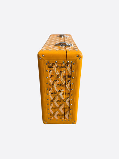 Goyard Yellow Vendome Jewellery Case
