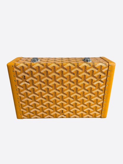 Goyard Yellow Vendome Jewellery Case