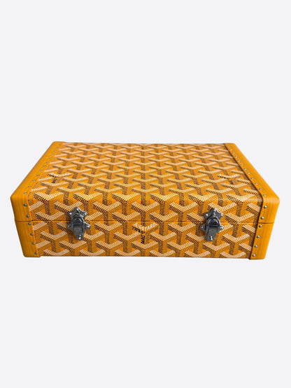 Goyard Yellow Vendome Jewellery Case