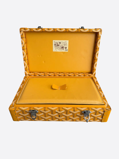 Goyard Yellow Vendome Jewellery Case