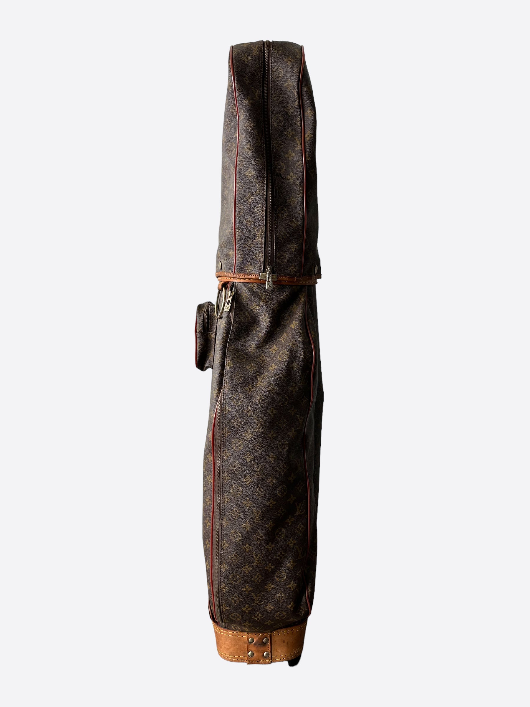 Louis Vuitton Brown Monogram Vintage Golf Bag