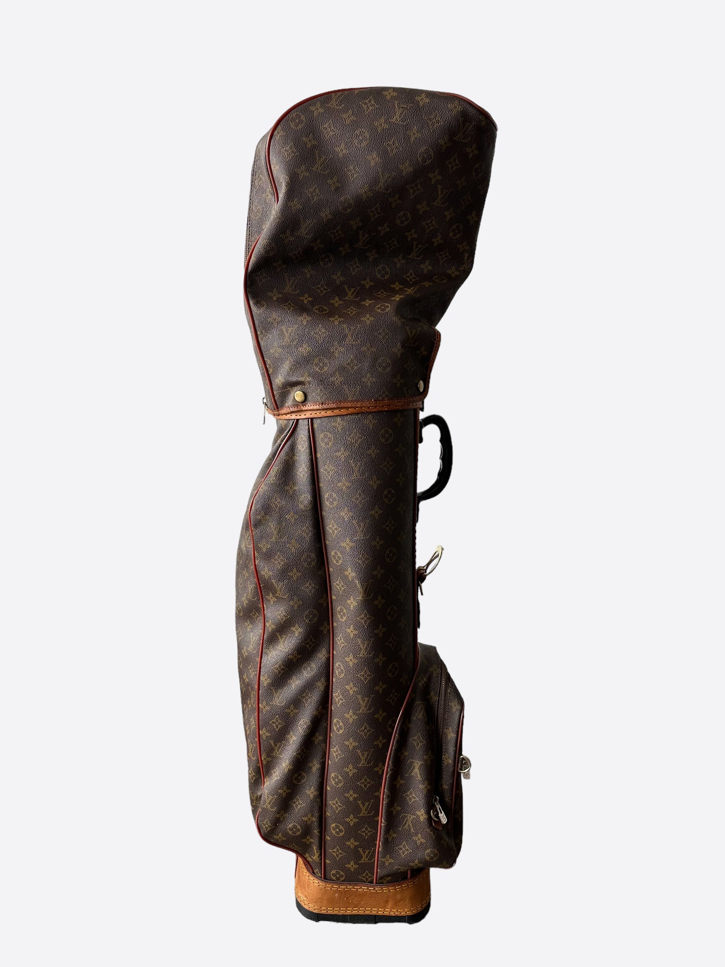 Louis Vuitton Brown Monogram Vintage Golf Bag