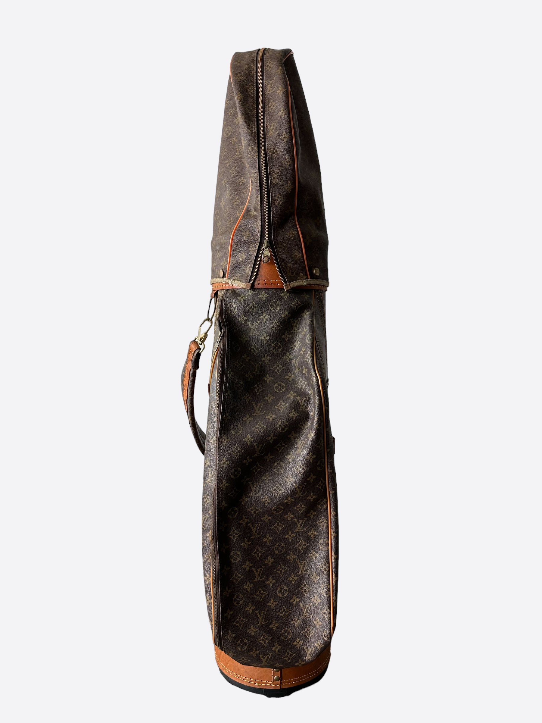 Louis Vuitton Golf Bag Monogram Canvas - brown at 1stDibs