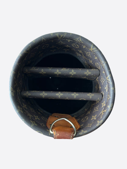 Louis Vuitton Brown Monogram Vintage Golf Bag