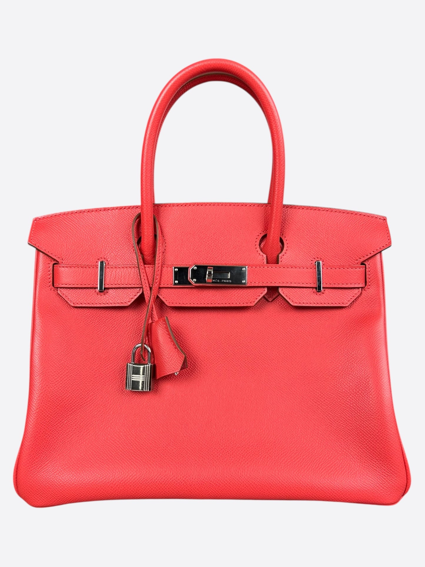 Hermes Red Epsom Birkin 30