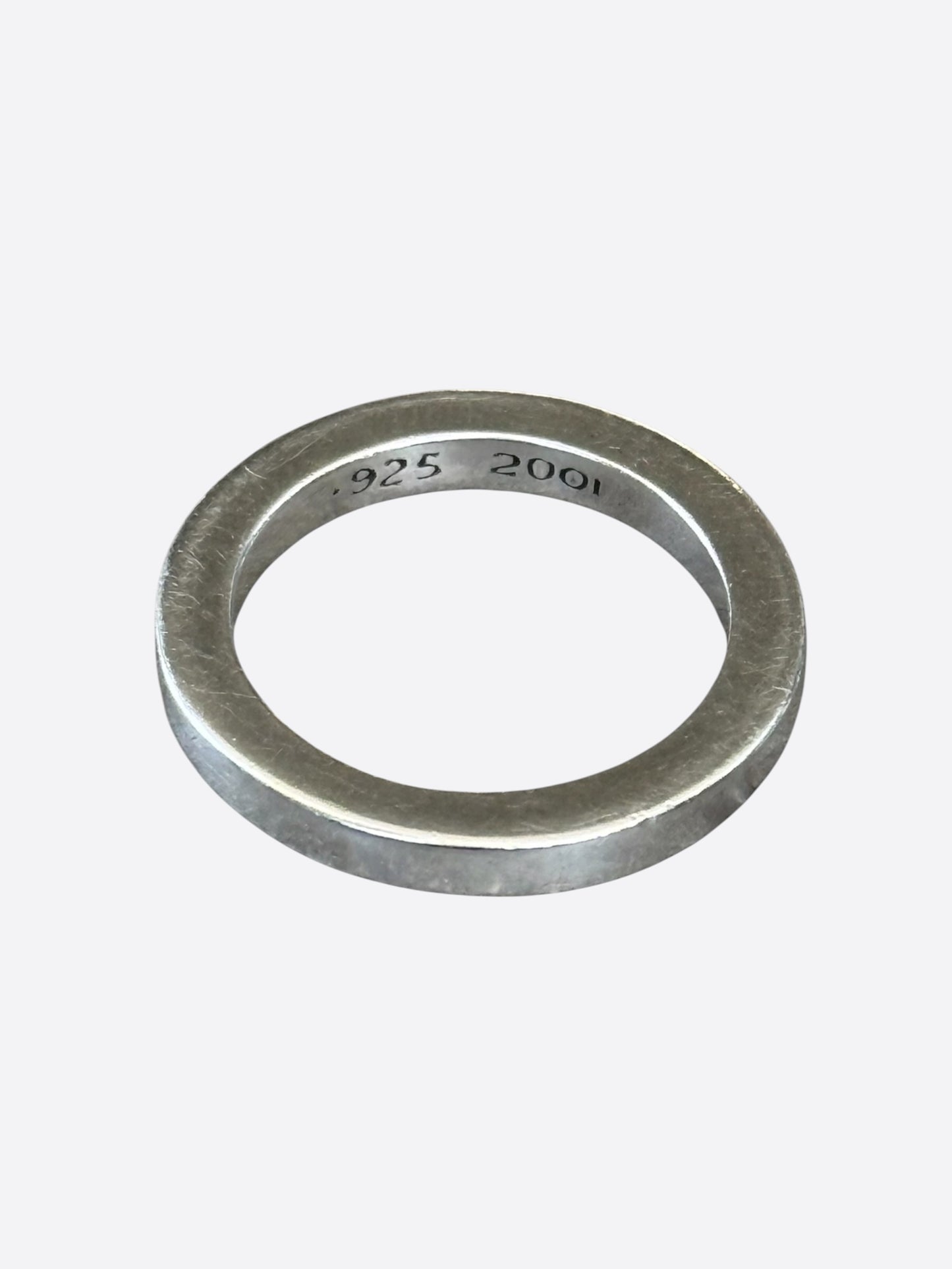 Chrome Hearts Silver Spacer Ring