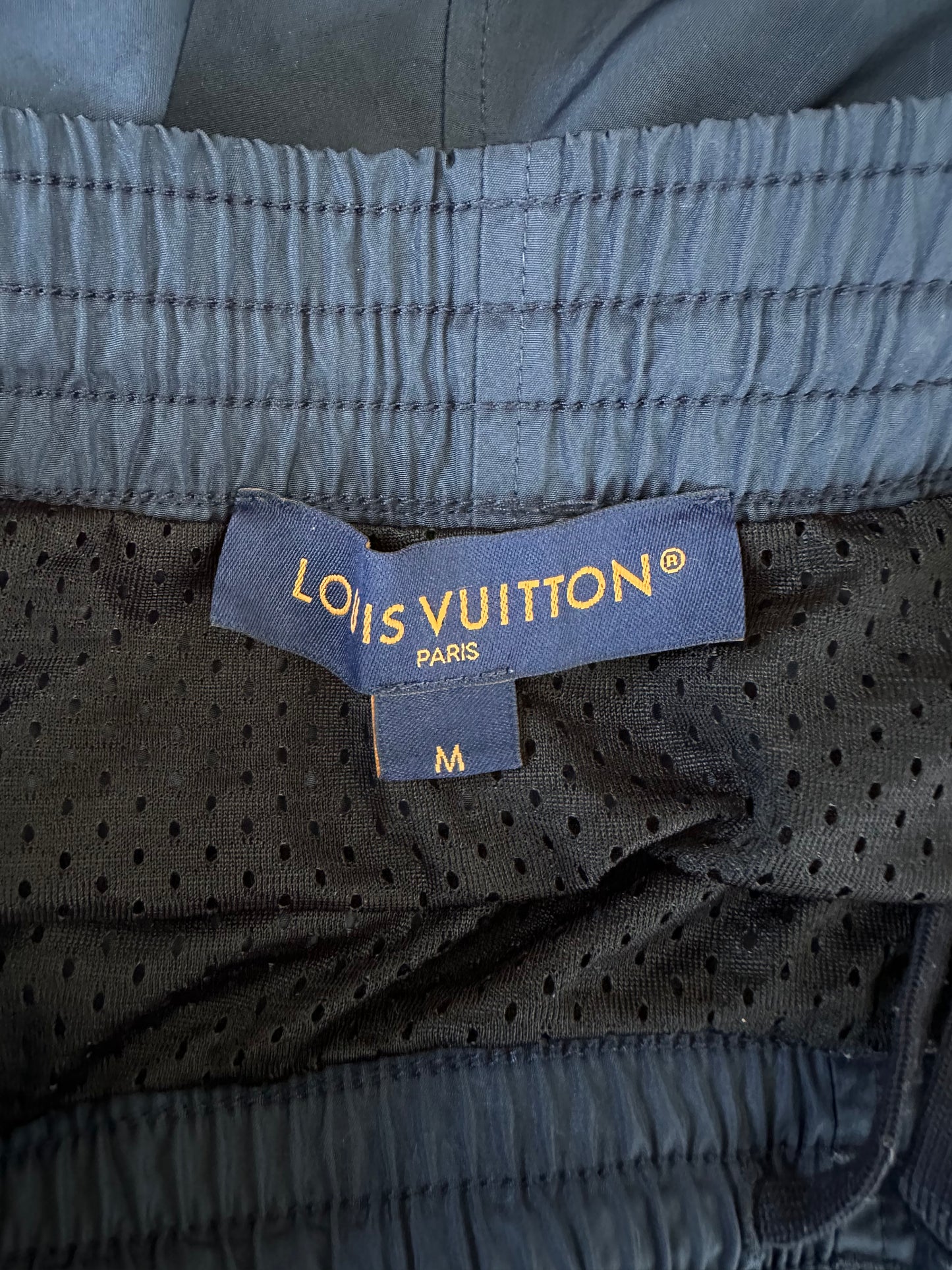 Louis Vuitton Navy Monogram Swim Shorts