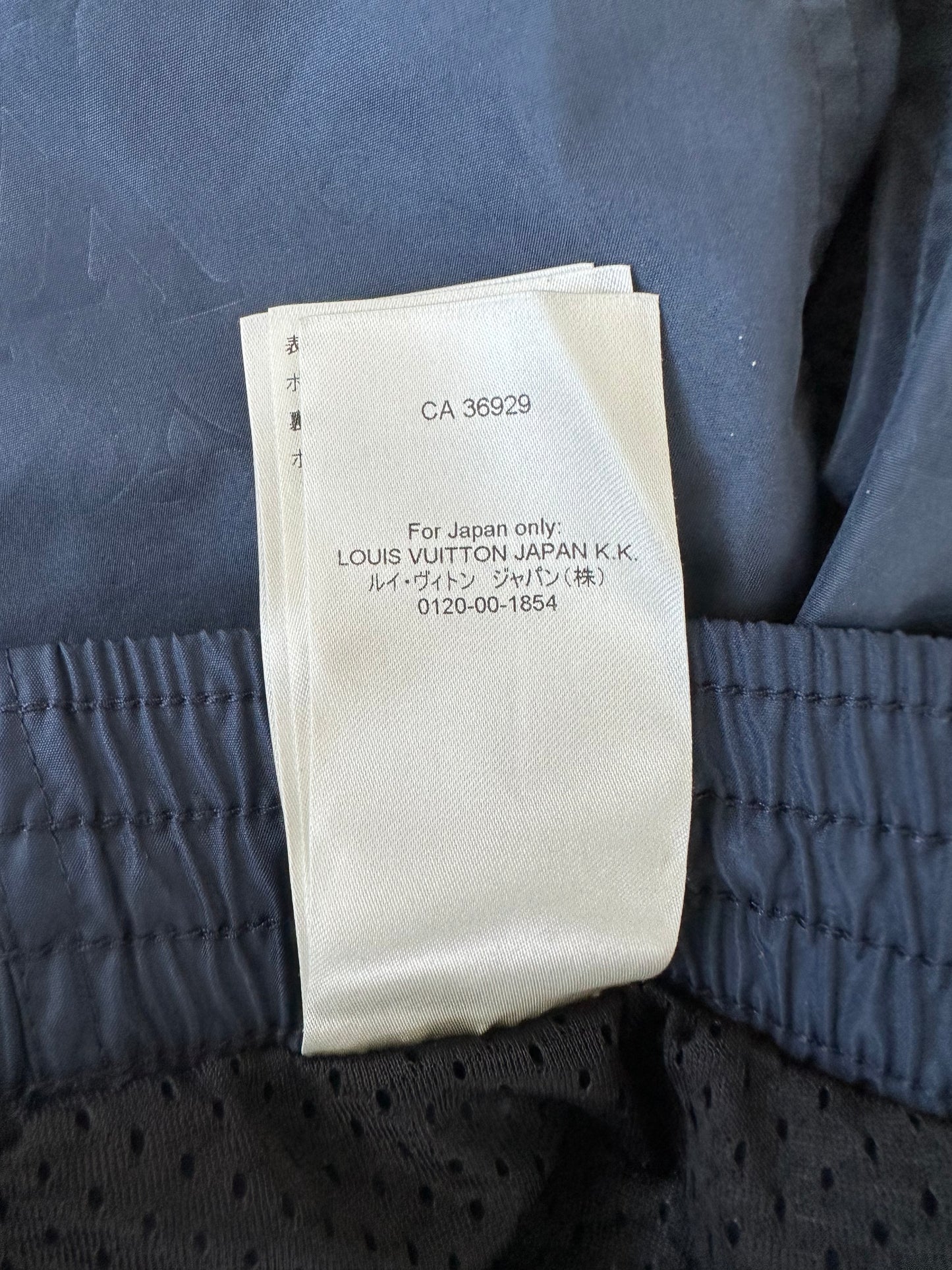 Louis Vuitton Navy Monogram Swim Shorts