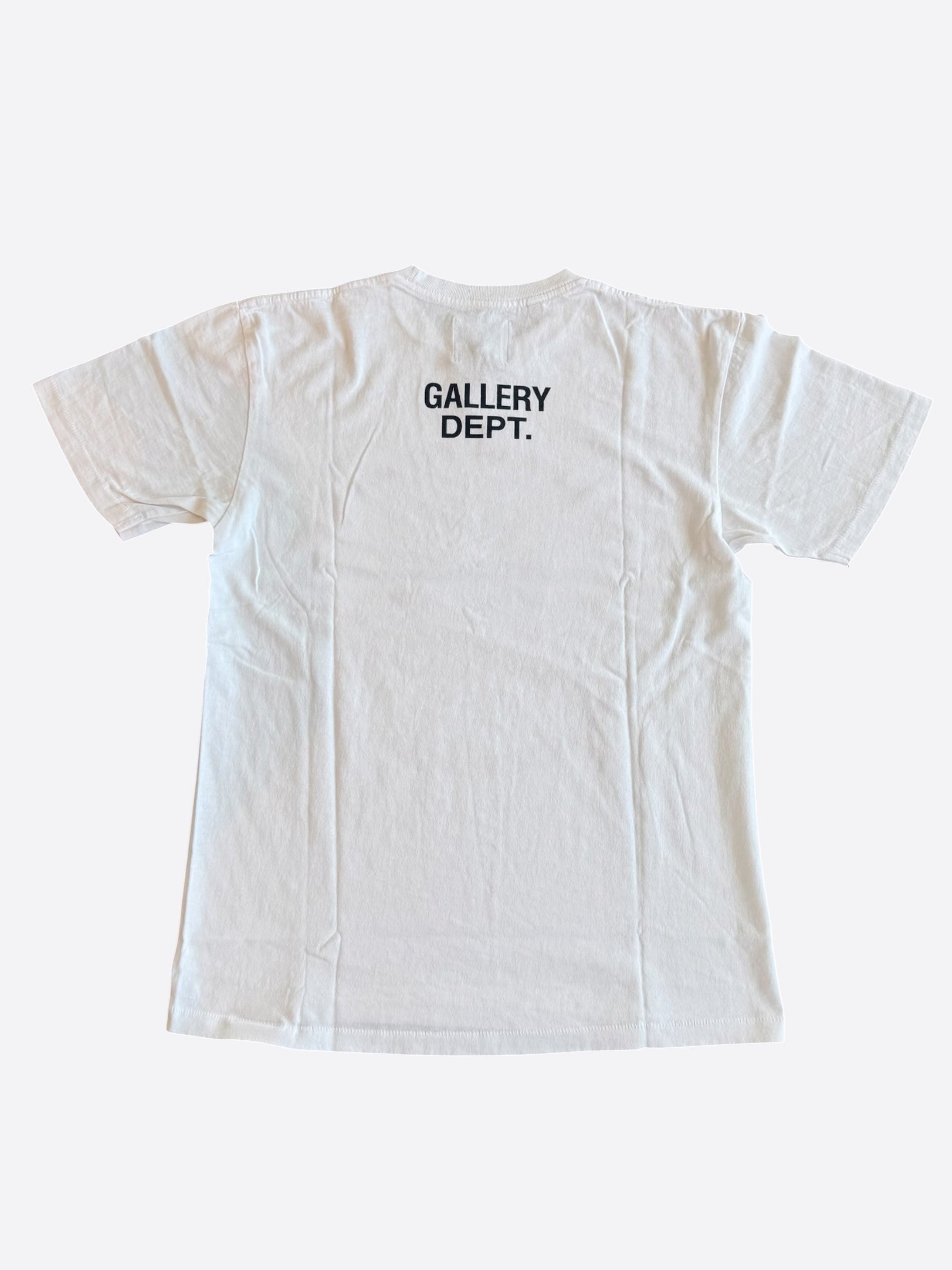 Gallery Dept Faded Black Distressed Bones T-Shirt – Savonches
