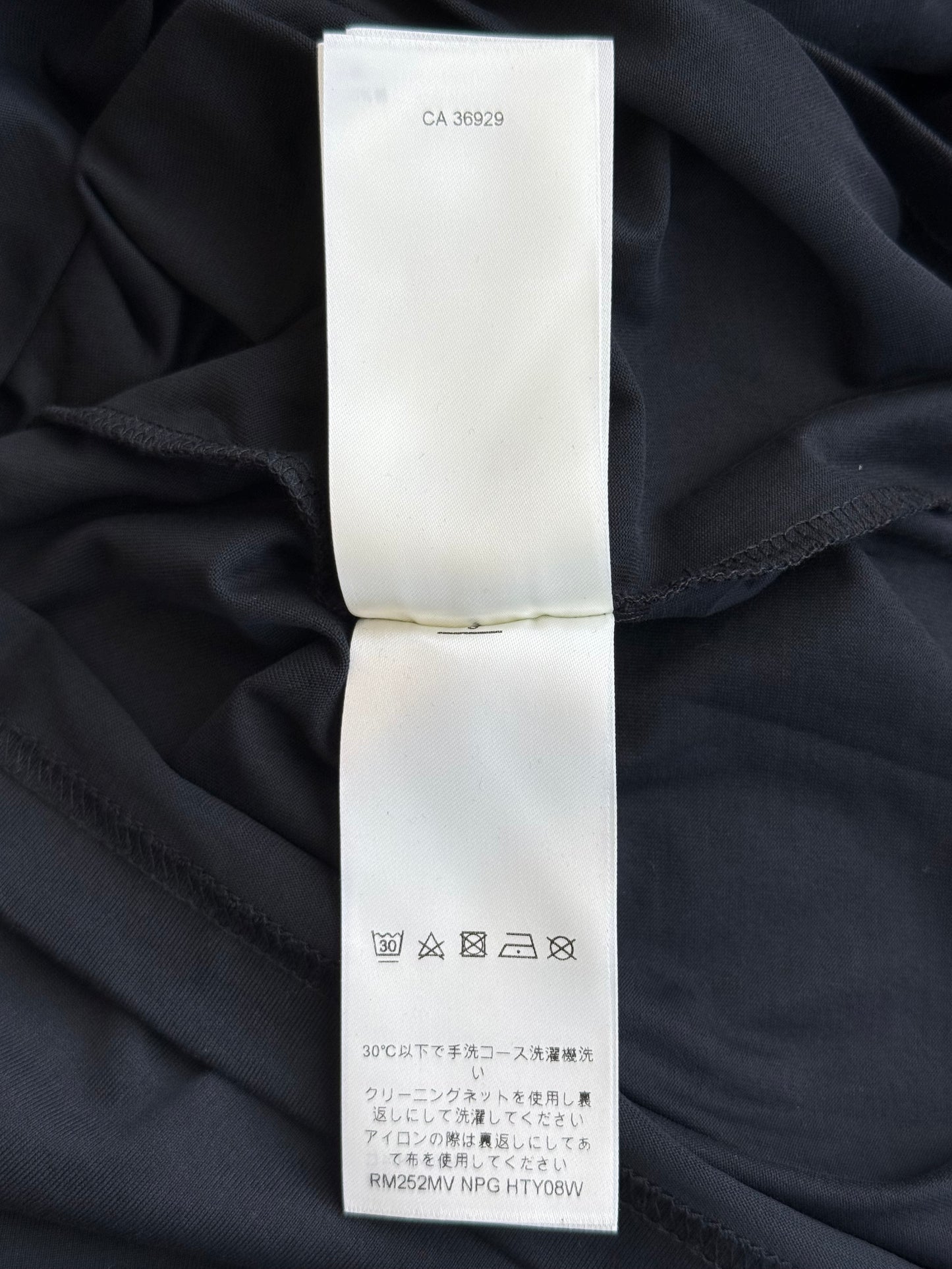 Louis Vuitton Black & Iridescent Logo T-shirt