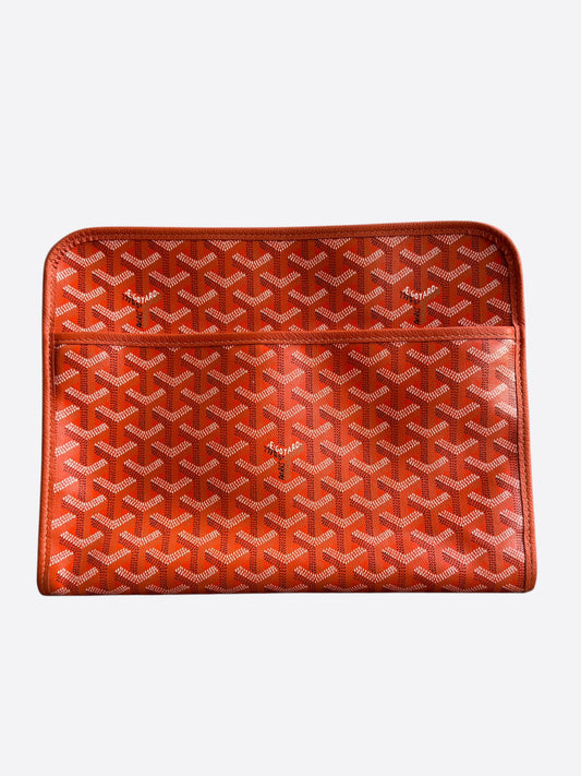 Goyard Orange Jouvence GM Toiletry Bag