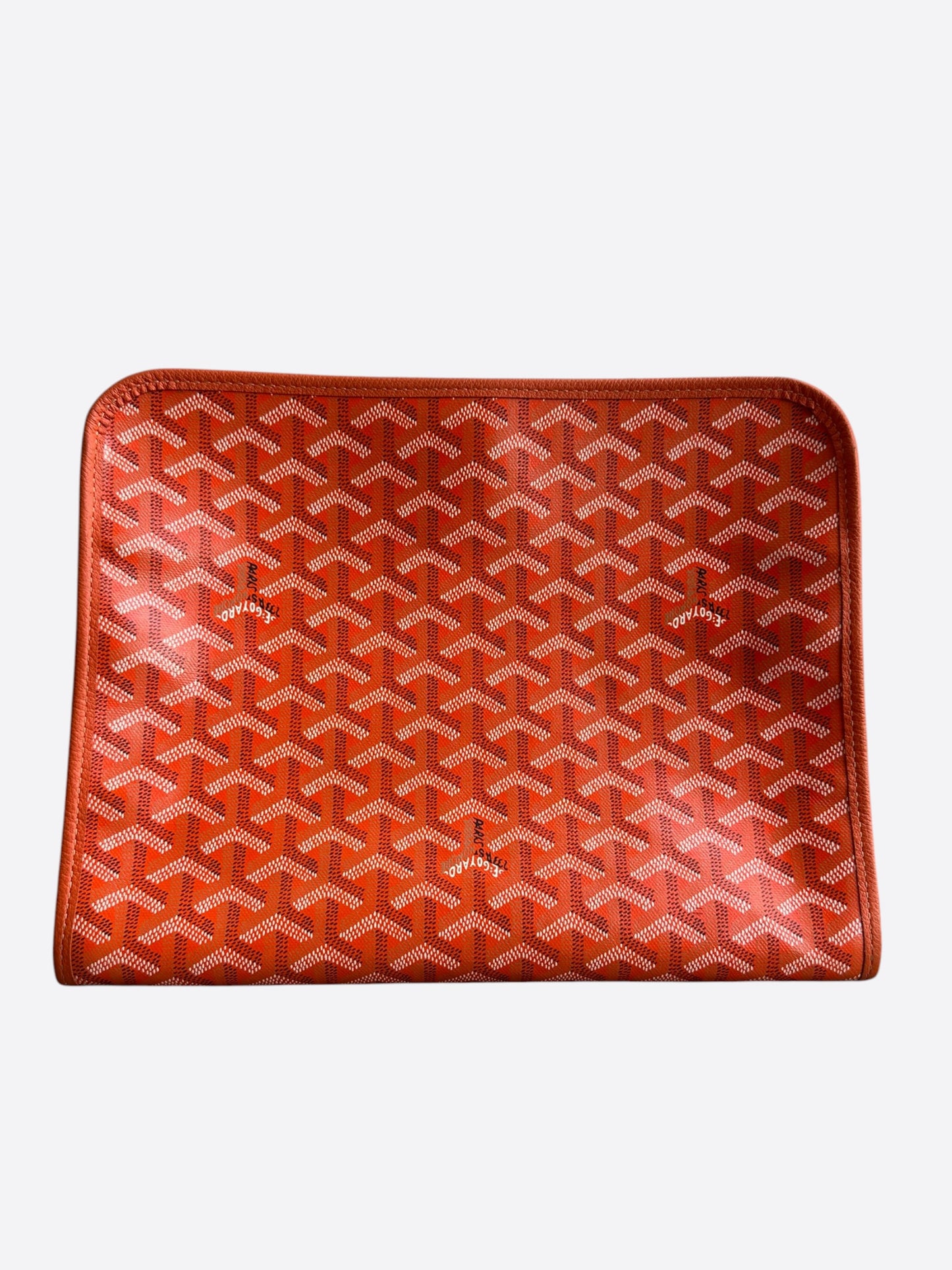 Goyard Orange Jouvence GM Toiletry Bag