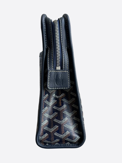 Goyard Navy Jouvence GM Toiletry Bag