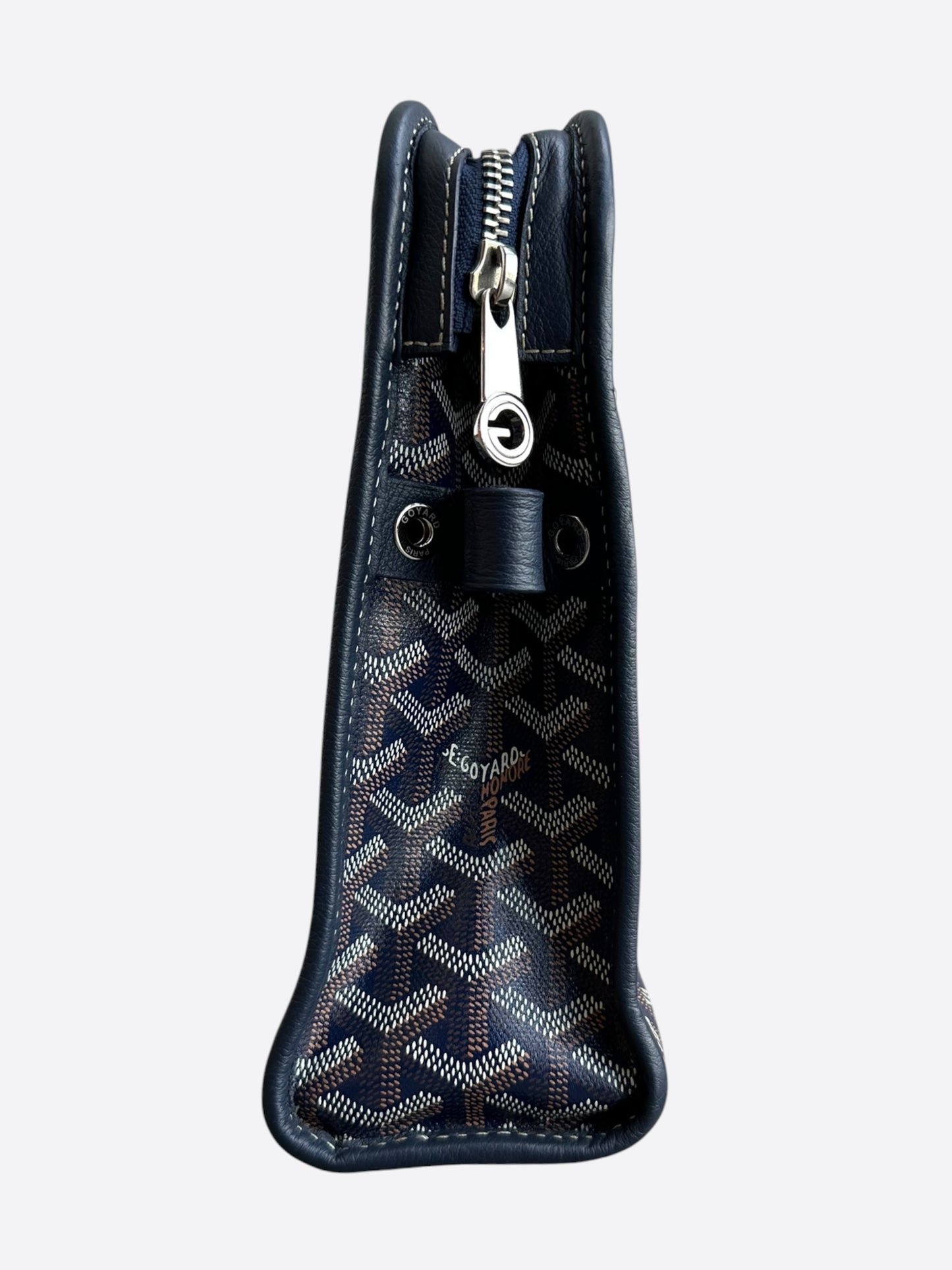 Goyard Navy Jouvence GM Toiletry Bag