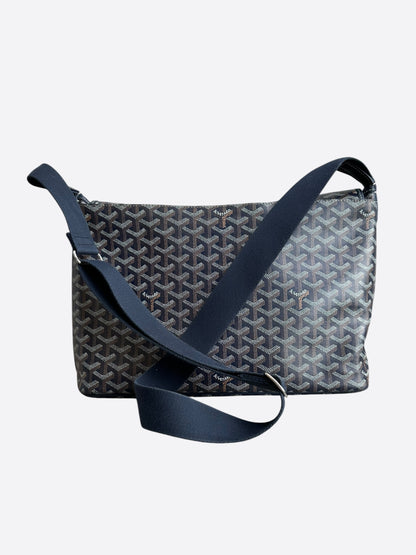 Goyard Navy Capetien MM Messenger Bag