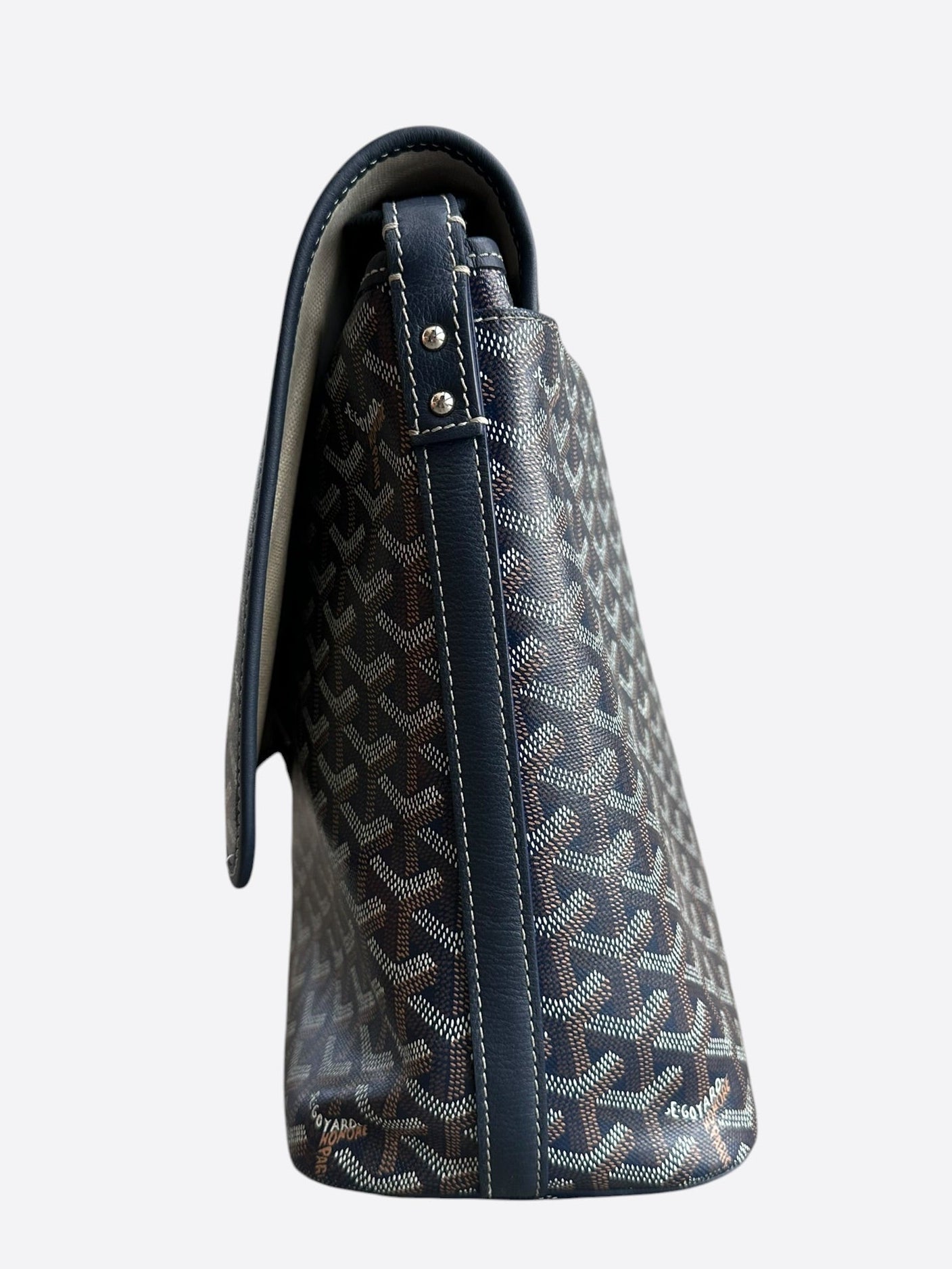 Goyard Navy Capetien MM Messenger Bag