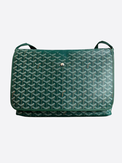 Goyard Green Capetien MM Messenger Bag