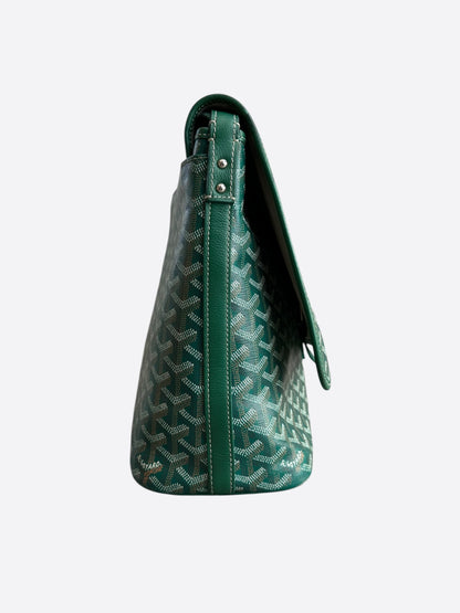 Goyard Green Capetien MM Messenger Bag