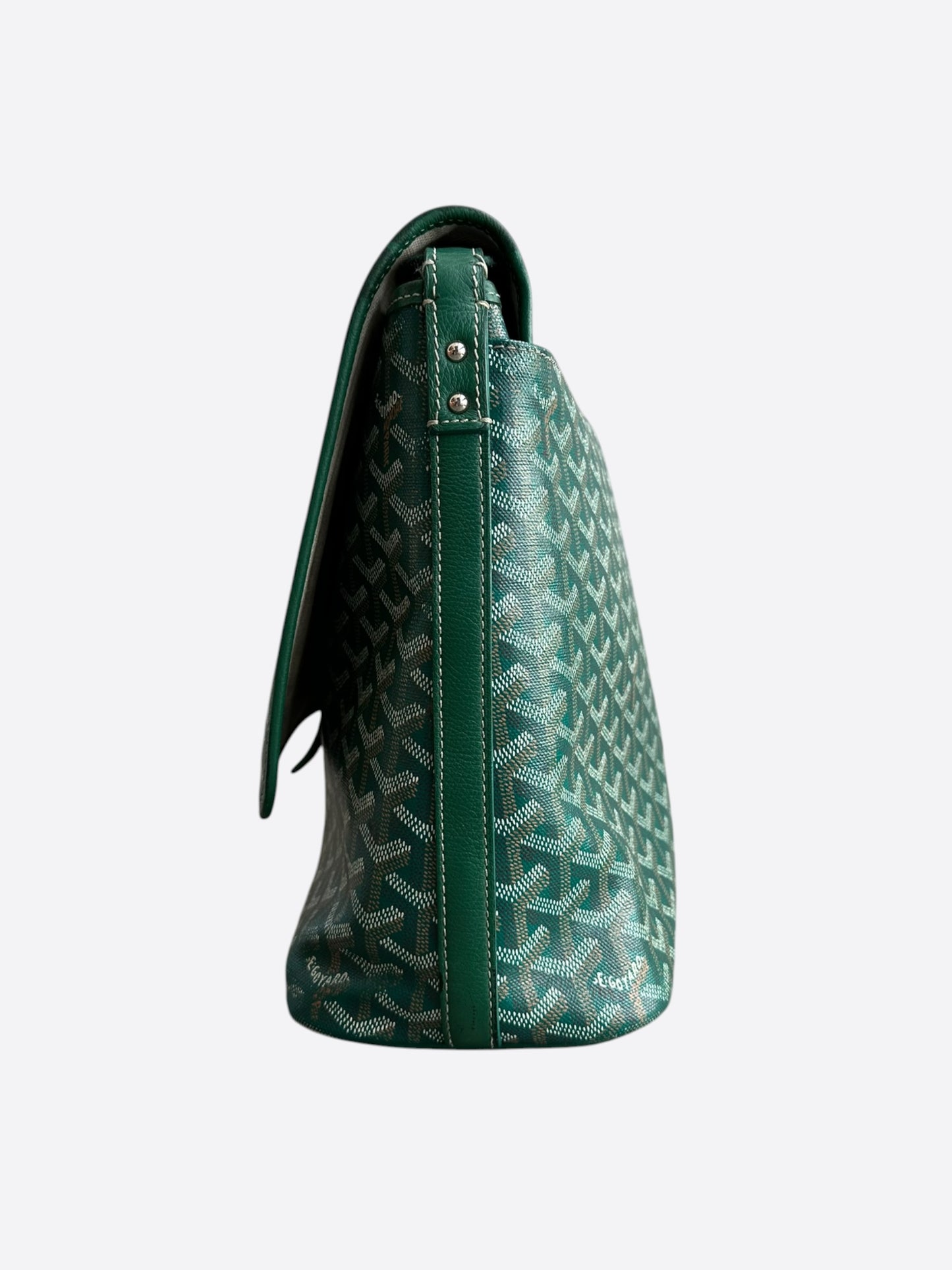 Goyard Green Capetien MM Messenger Bag