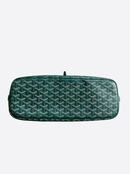 Goyard Green Capetien MM Messenger Bag