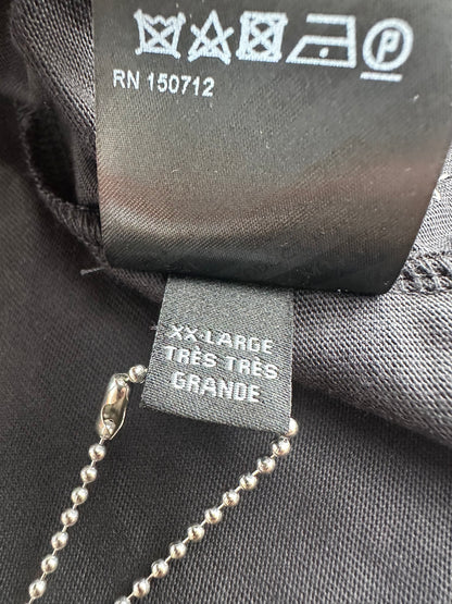 Amiri Black & White Stitch Logo T-Shirt