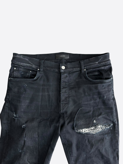 Amiri Black MA Repair Patch MX1 Jeans