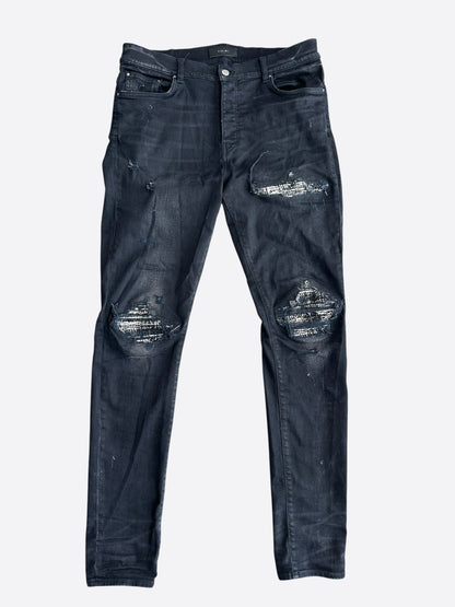 Amiri Black MA Repair Patch MX1 Jeans