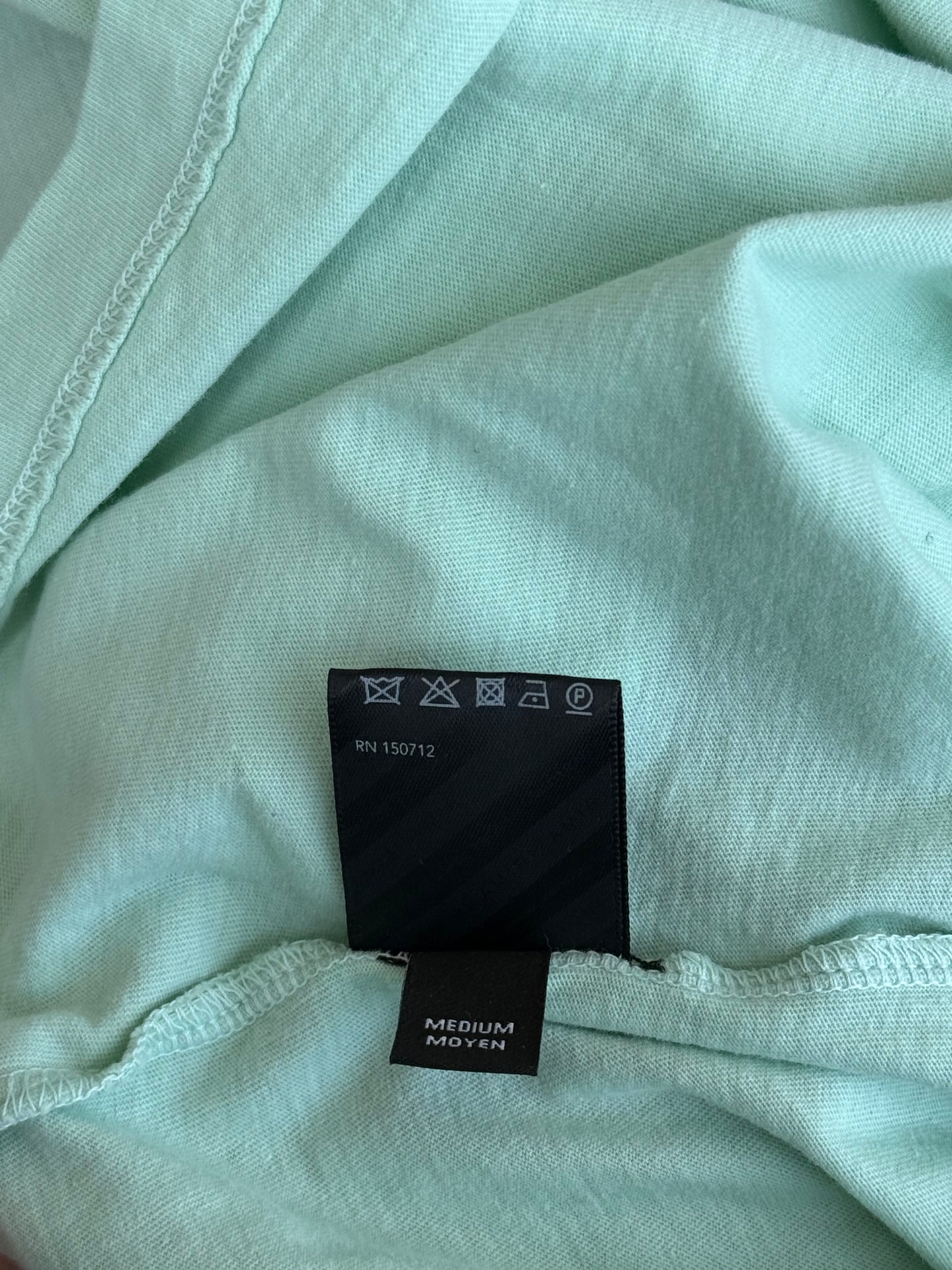 Amiri Light Green MA Core Logo T-Shirt
