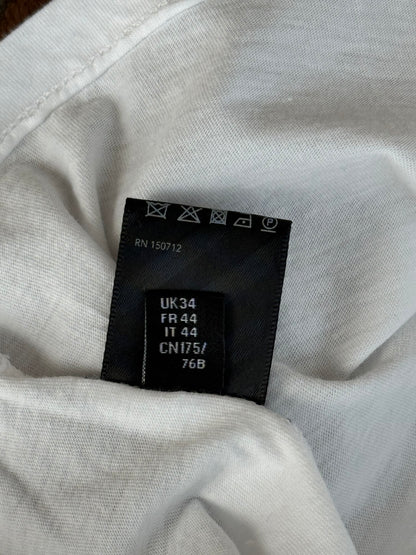 Amiri White & Blue Dragon Logo T-Shirt