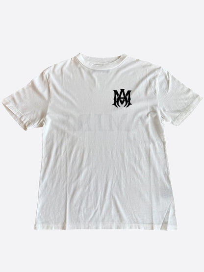 Amiri White & Black MA Core Logo T-Shirt