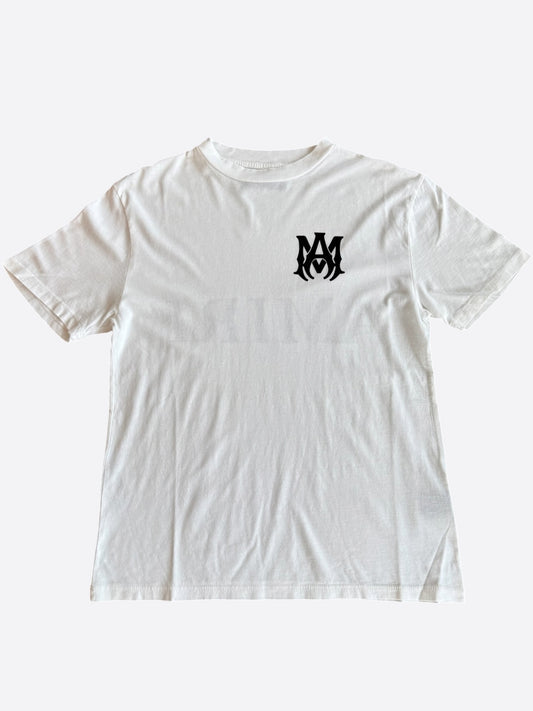 Amiri White & Black MA Core Logo T-Shirt
