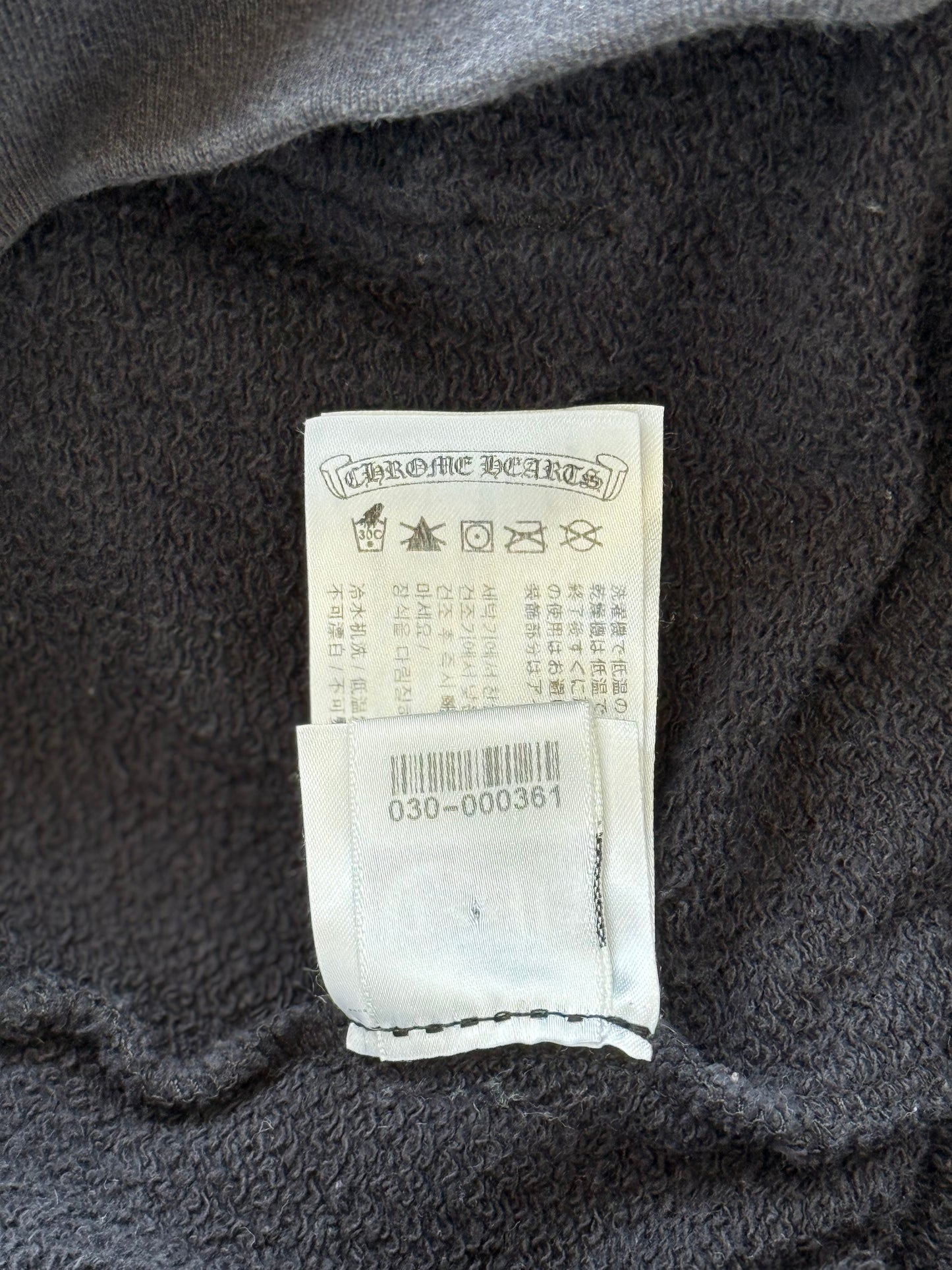 Chrome Hearts Matty Boy Black Sex Records Logo Hoodie