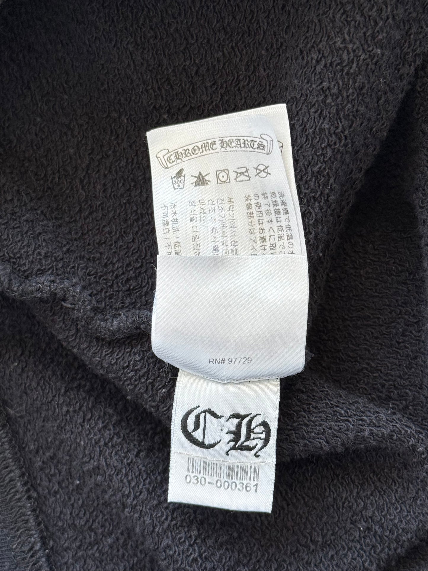 Chrome Hearts Matty Boy Black Sex Records Logo Hoodie