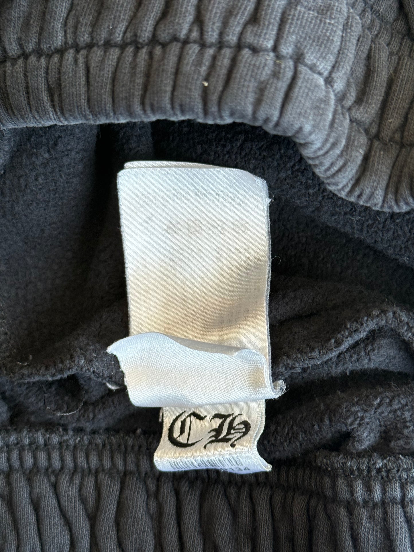 Chrome Hearts Black & White Logo Sweatpants