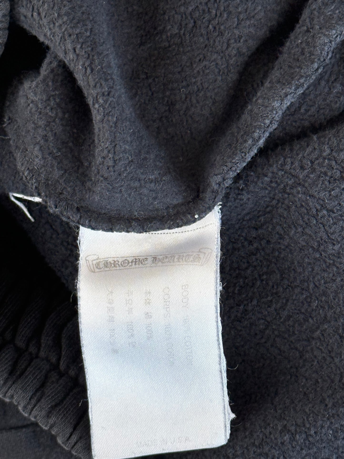 Chrome Hearts Black & White Logo Sweatpants