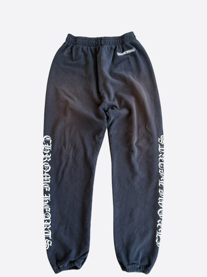 Chrome Hearts Black & White Logo Sweatpants