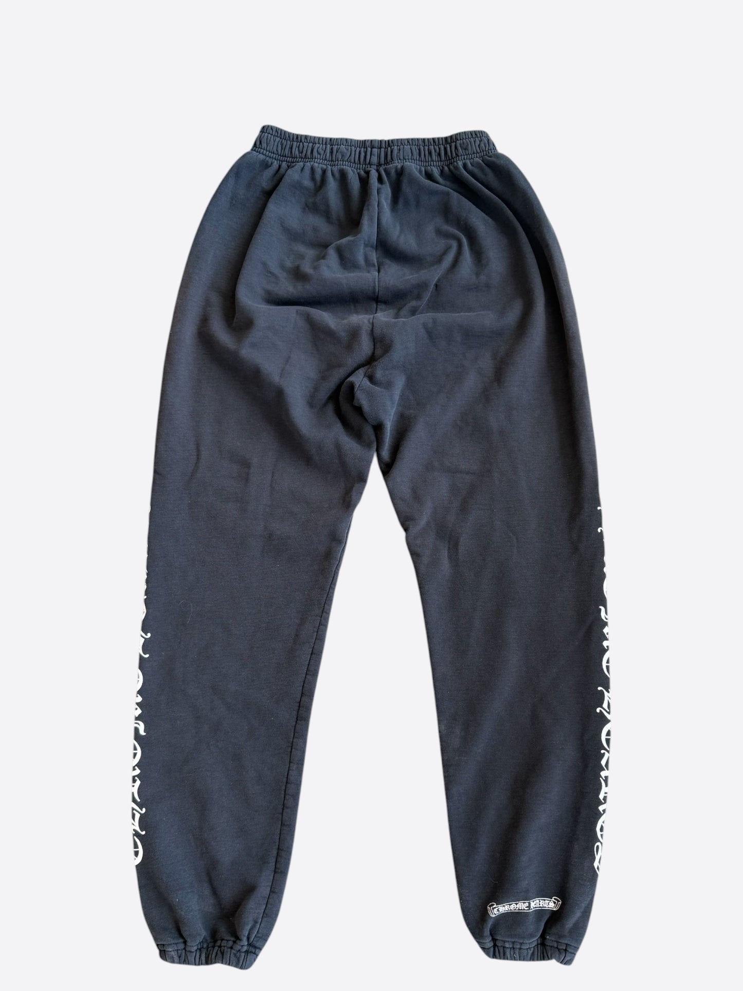 Chrome Hearts Black & White Logo Sweatpants