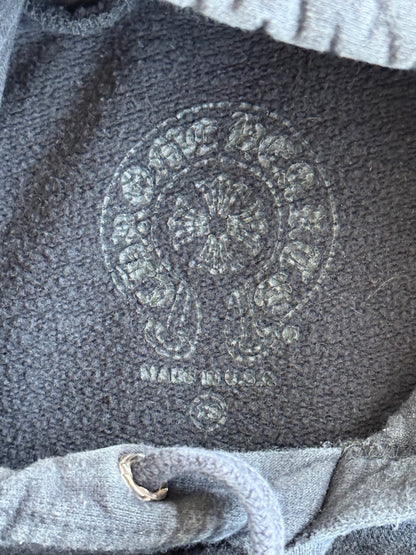 Chrome Hearts Black & Bronze Script Logo Hoodie