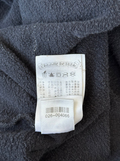 Chrome Hearts Black & Bronze Script Logo Hoodie