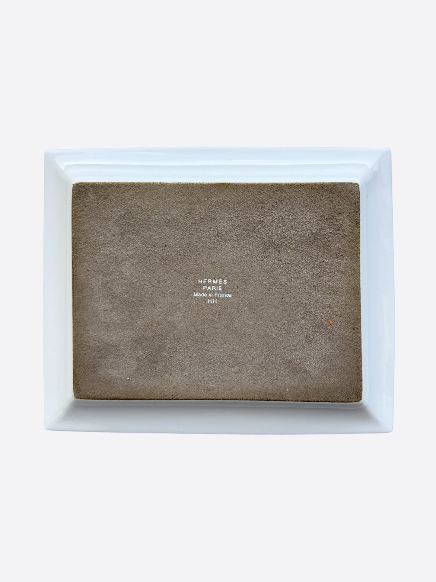 Hermes Grey Mosaique au 24 Change Tray