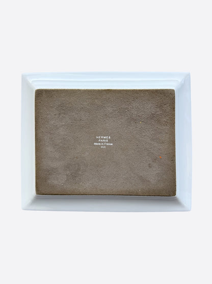 Hermes Grey Mosaique au 24 Change Tray