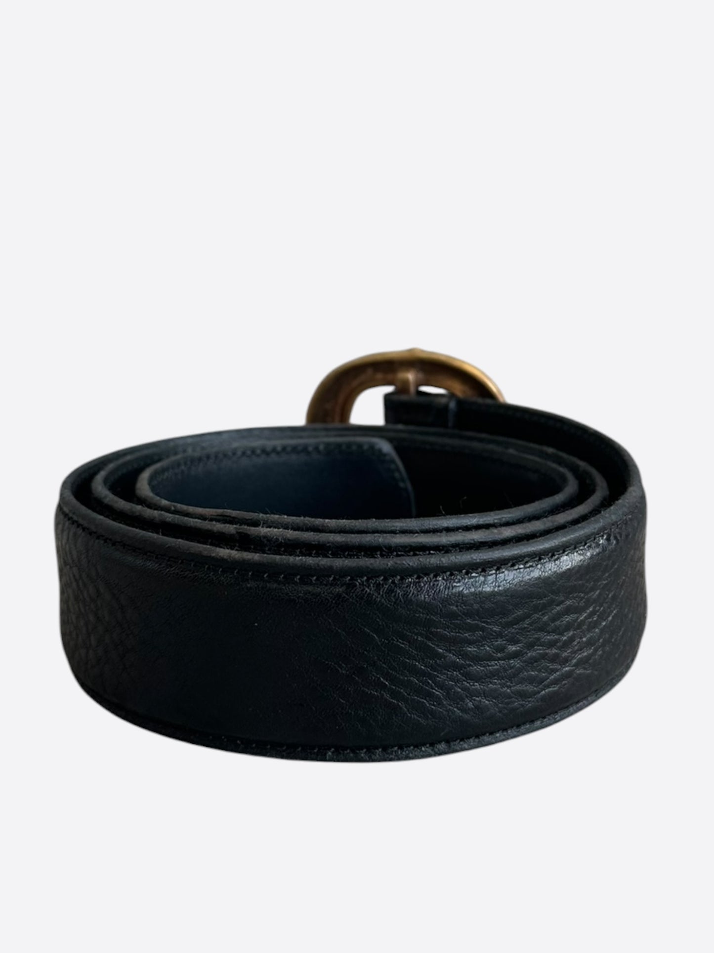 Chrome Hearts Black & Brass Gunslinger Belt