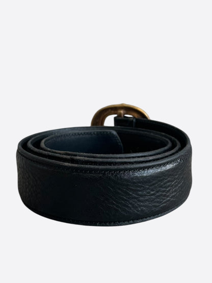 Chrome Hearts Black & Brass Gunslinger Belt