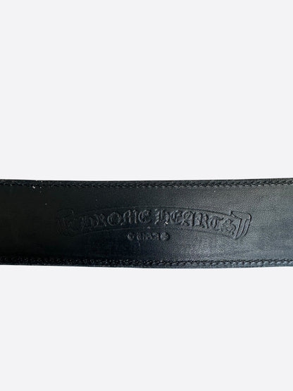 Chrome Hearts Black & Brass Gunslinger Belt