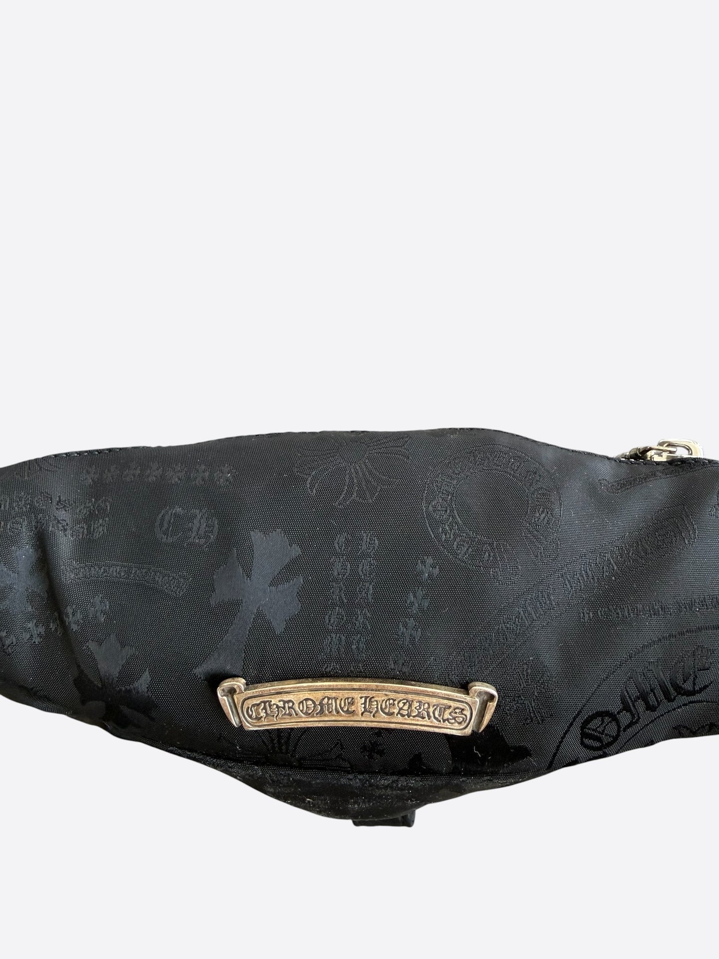 Chrome Hearts Black Stencil Nylon Mini Snat Pack