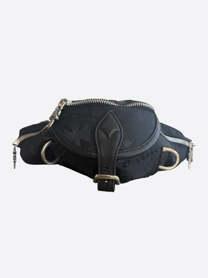 Chrome Hearts Black Stencil Nylon Mini Snat Pack